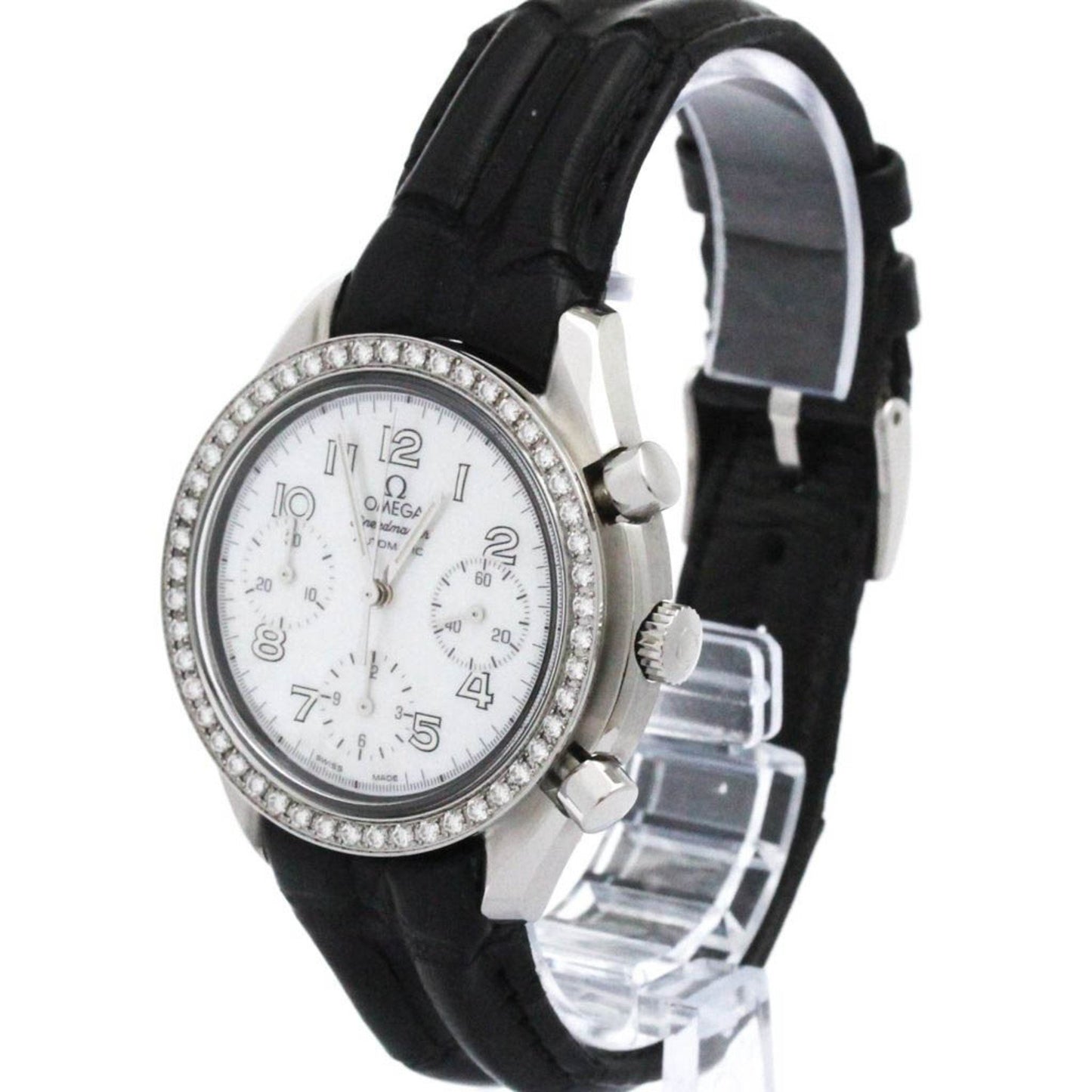 Omega Speedmaster Diamond Mop Dial Steel