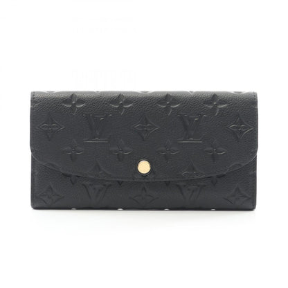 Louis Vuitton Portefeuille Emily Bifold Long Wallet In Monogram Empreinte Leather
