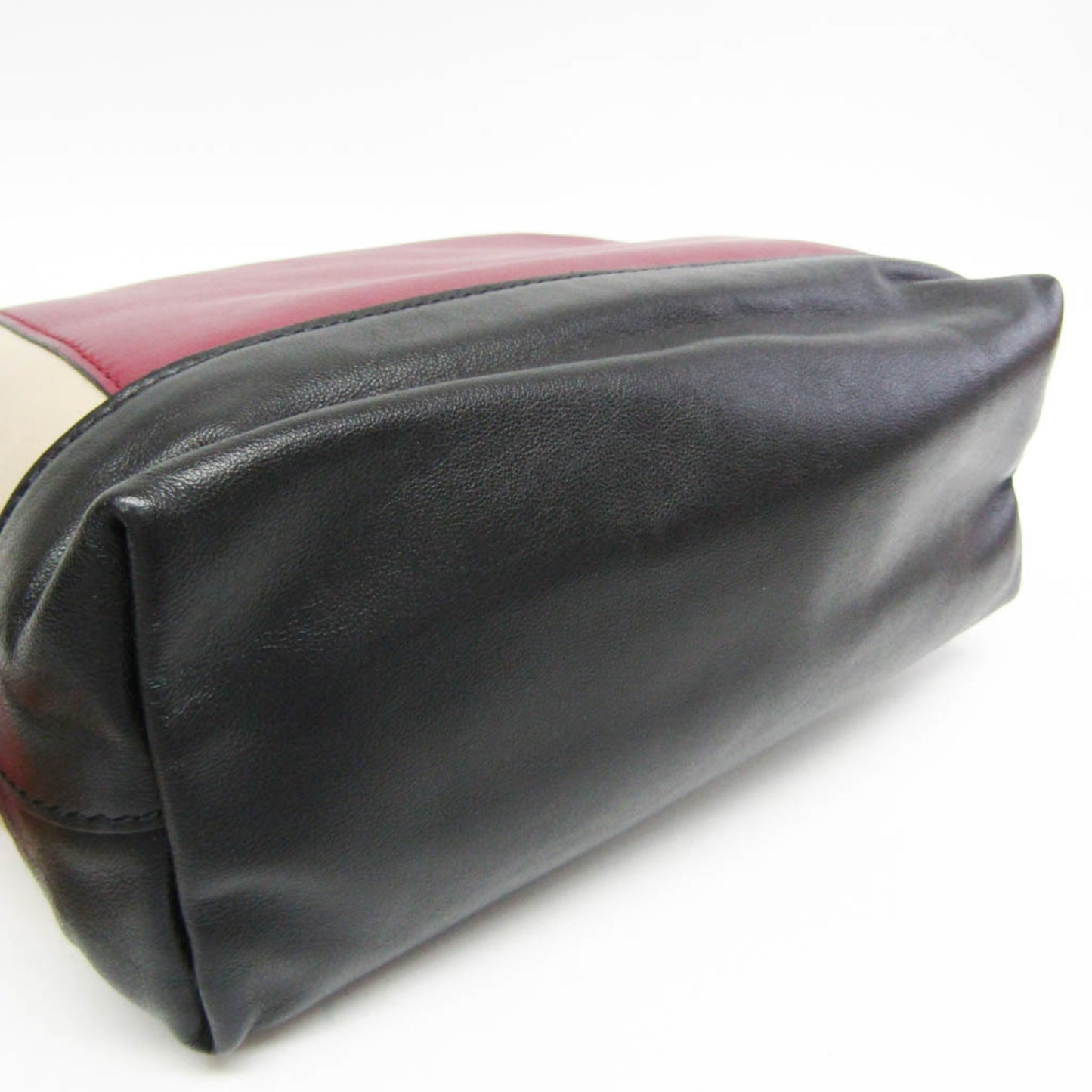Marni Phmp0031Y0 P4092 Women'S Leather Clutch Bag Beige