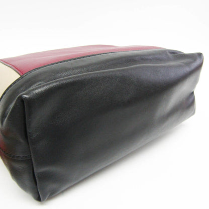 Marni Phmp0031Y0 P4092 Women'S Leather Clutch Bag Beige