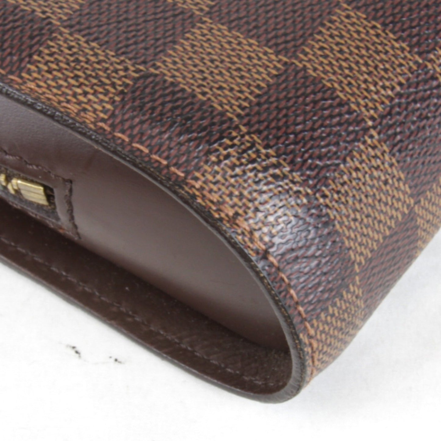 Louis Vuitton Saint Louis N51993 Clutch Bag Damier Canvas Brown
