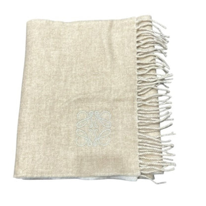 Loewe Wool Cashmere Anagram Scarf/Stole