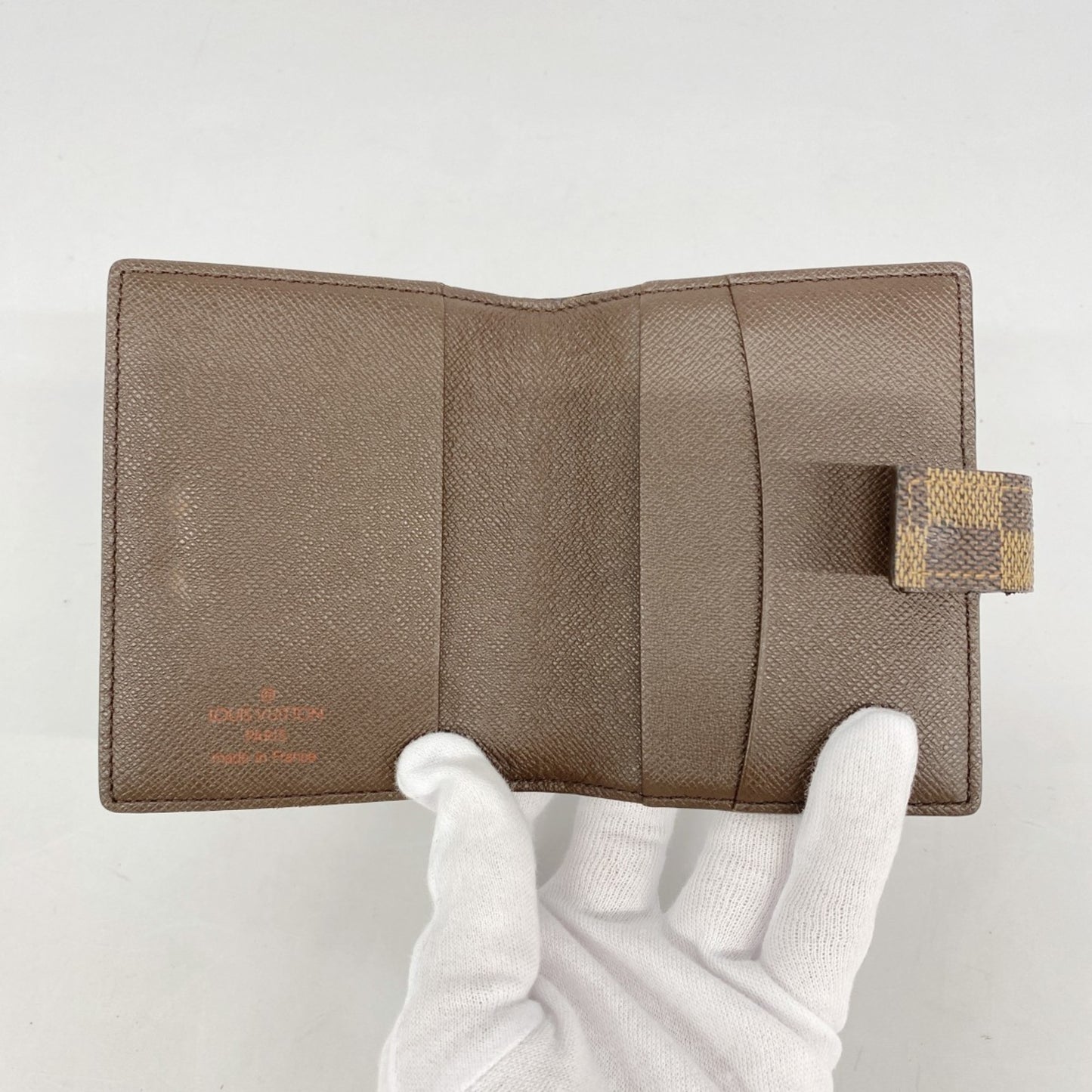 Louis Vuitton Damier Agenda Mini Ebene Planner Cover R20705