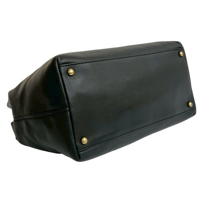 Chanel Coco Mark Leather 2-Way Handbag/Shoulder Bag