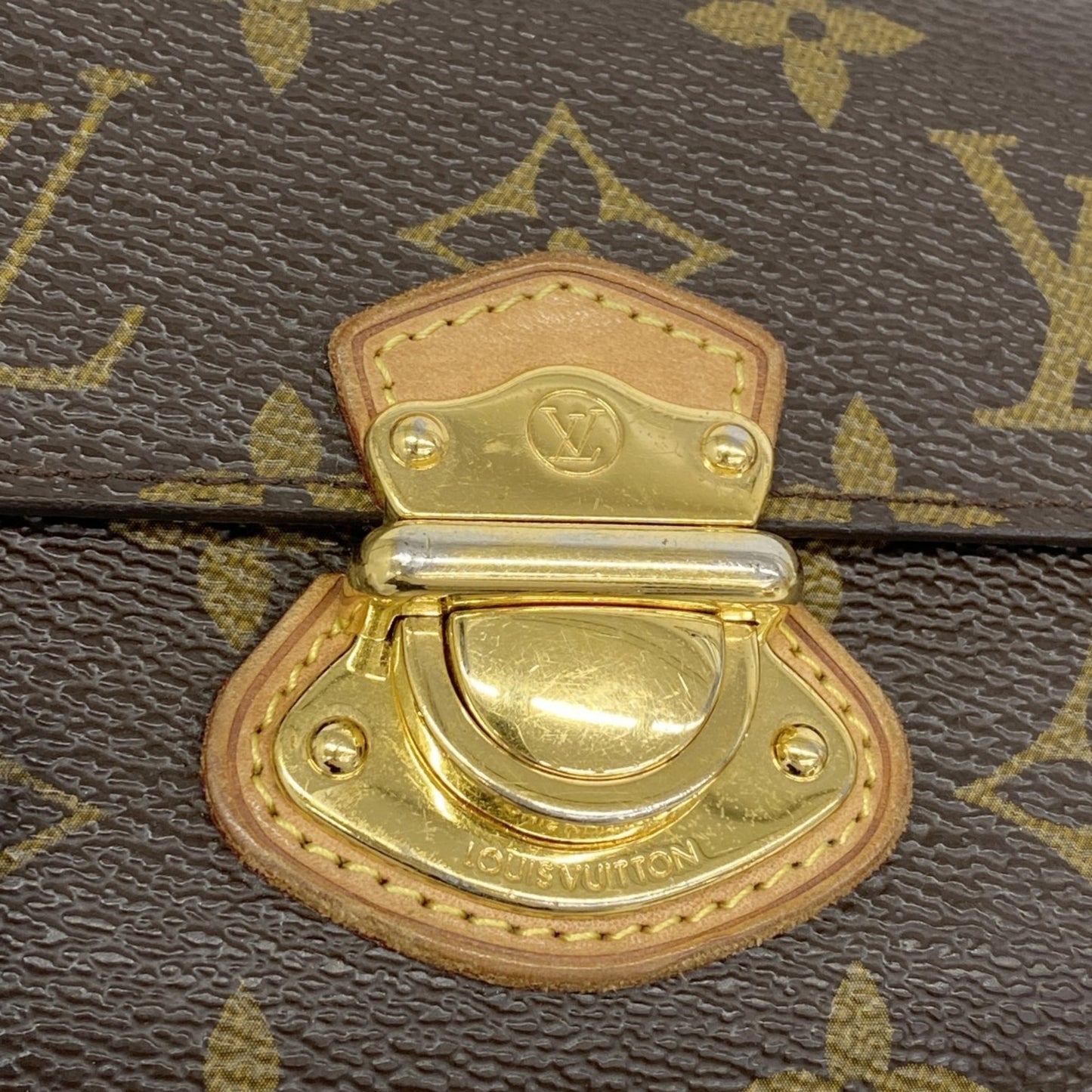 Louis Vuitton Monogram Portefeuille Joy Tri-Fold Wallet M60211 Brown