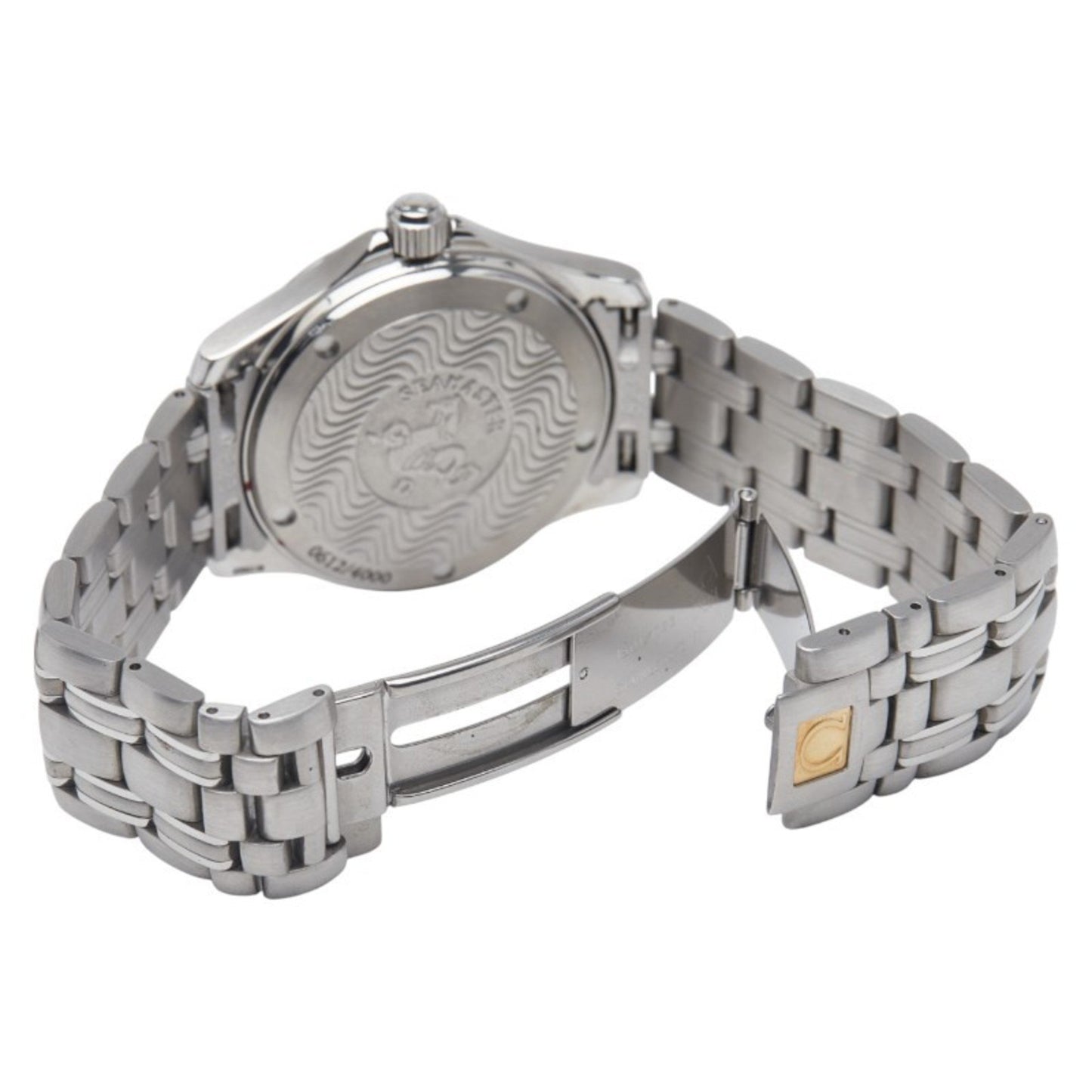 Omega Seamaster 120 Jacques Mayol 2001 Watch 2507.80 Automatic Navy Dial Stainless Steel