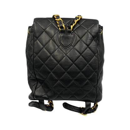 Chanel Douma Matelasse Backpack/Daypack With Gold Hardware