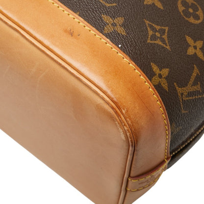 Louis Vuitton Monogram Alma Pm Handbag M51130 Brown Leather