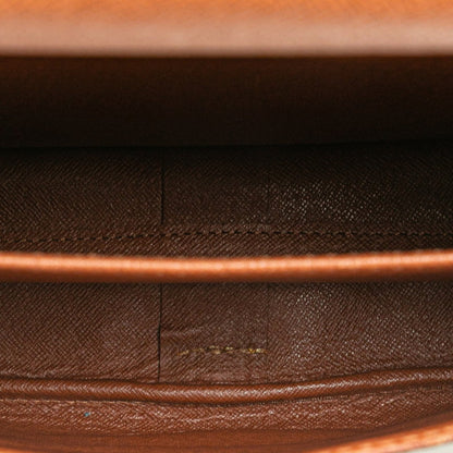 Louis Vuitton Monogram Cartesiere Gm Crossbody Shoulder Bag M51252 Brown Leather