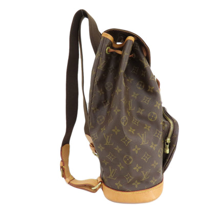 Louis Vuitton M51135 Montsouris Gm Backpack/Daypack Monogram Canvas