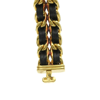 Chanel Premiere Size L Gold Plated Quartz