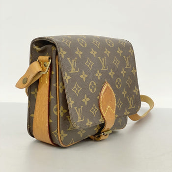 Louis Vuitton Monogram Cartouchiere Shoulder Bag M51253 Brown