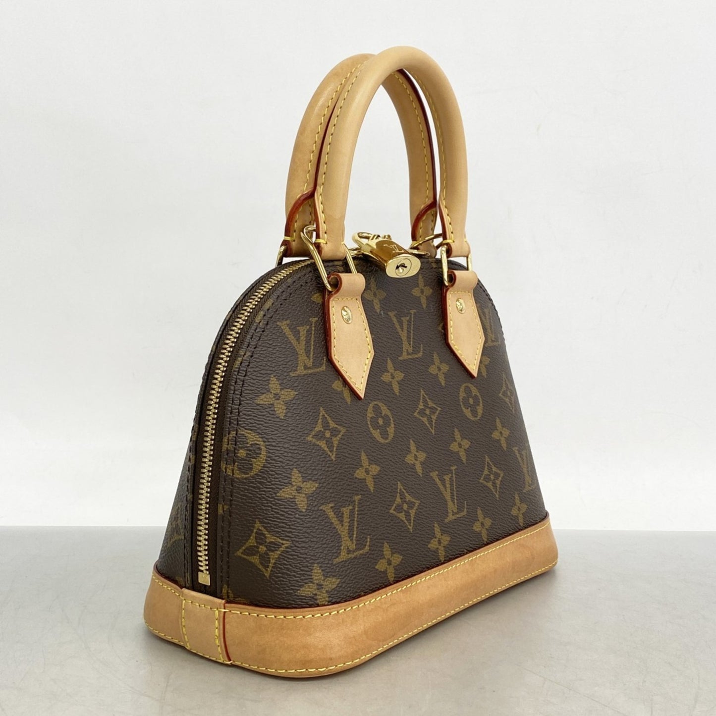 Louis Vuitton Monogram Alma Bb Handbag M46990 Brown