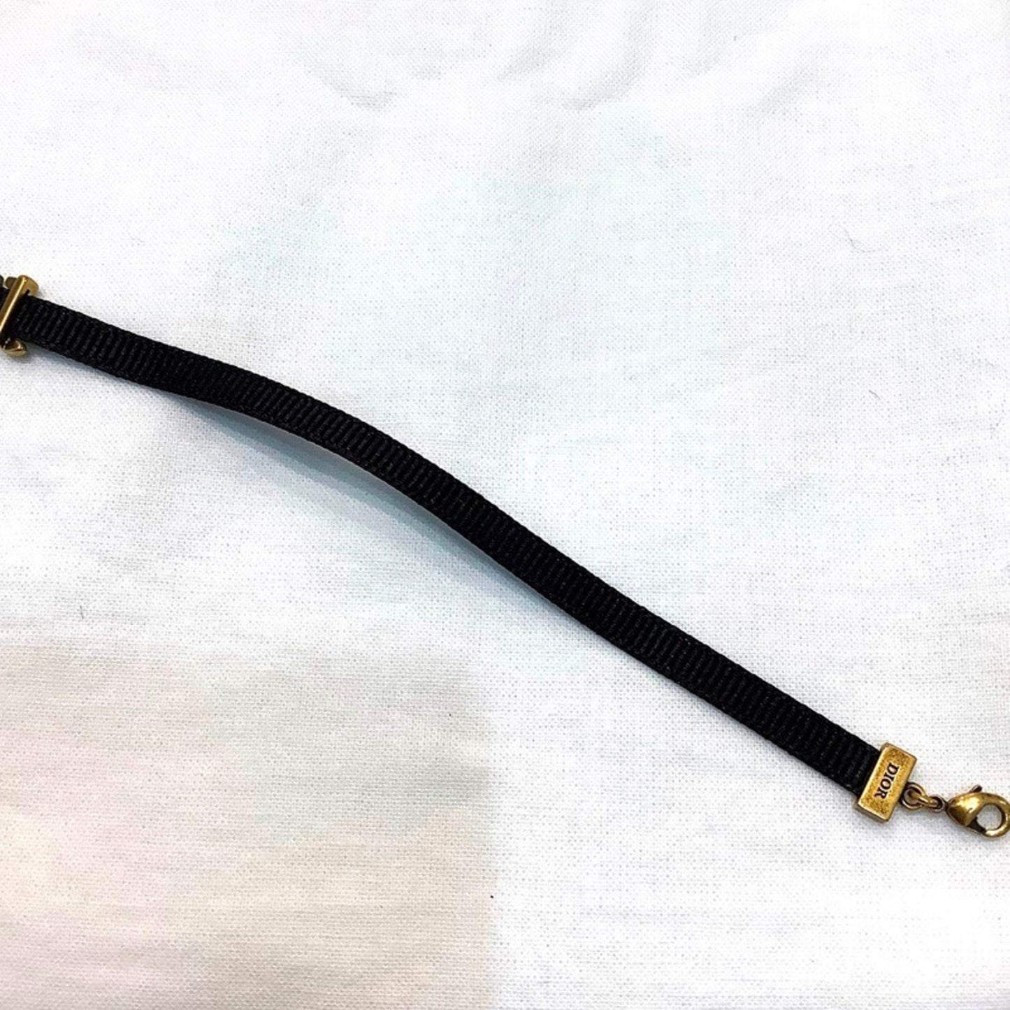 Christian Dior Dior J'Adior Bronze Gold Necklace Choker J'Adore Kb-9944