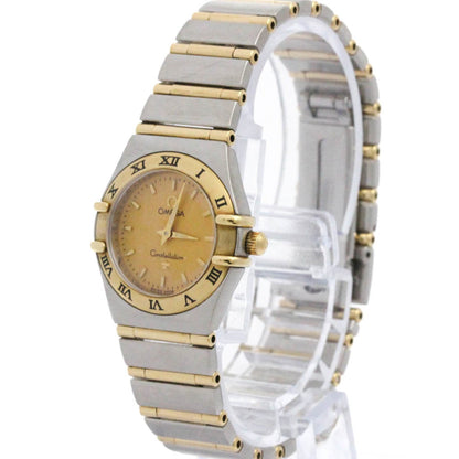 Omega Constellation 18K Gold Steel Quartz