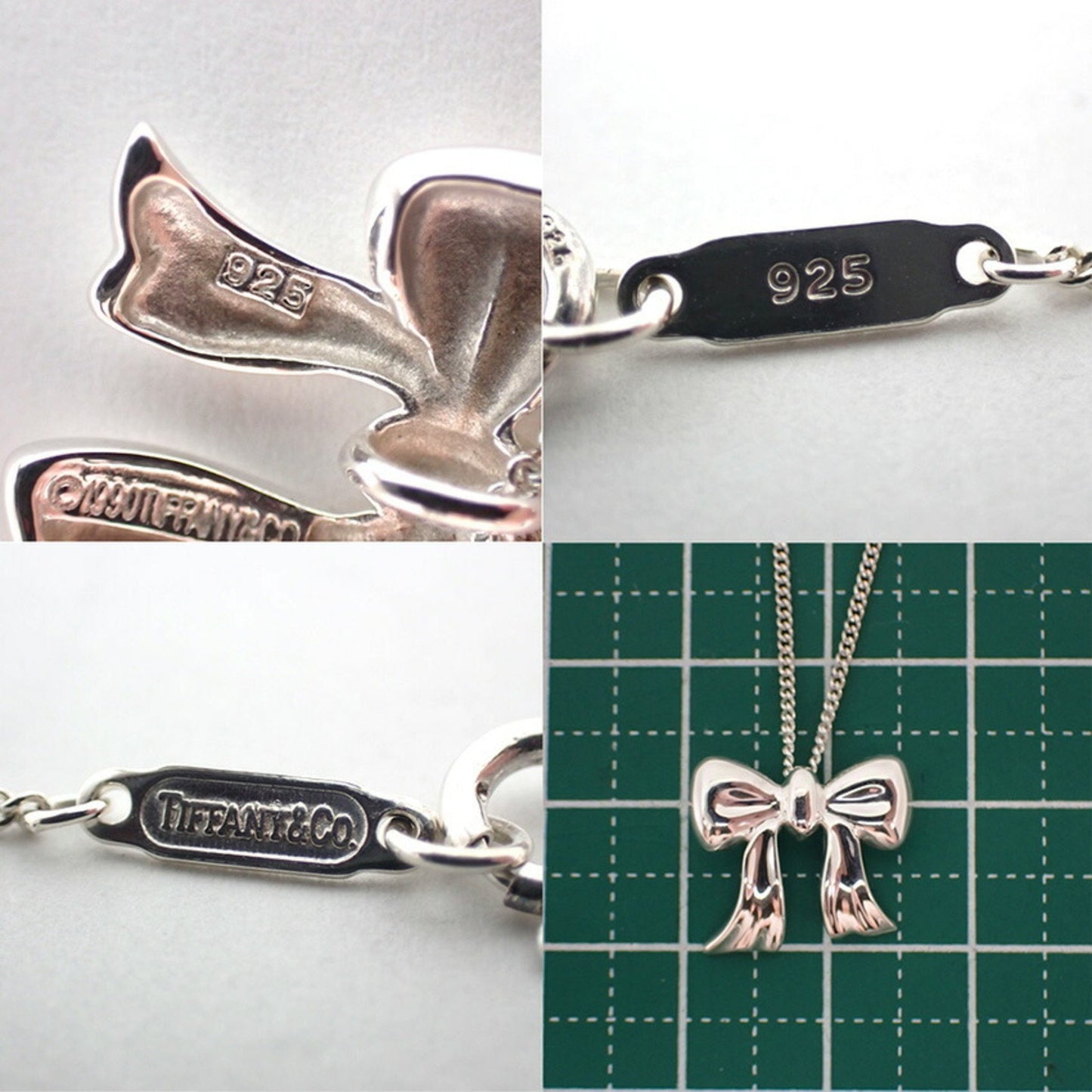 Tiffany Tiffany 925 Ribbon Necklace Pendant