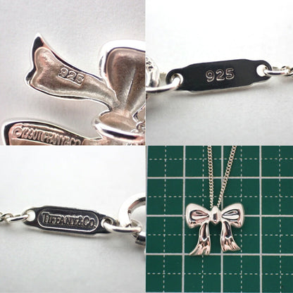 Tiffany Tiffany 925 Ribbon Necklace Pendant