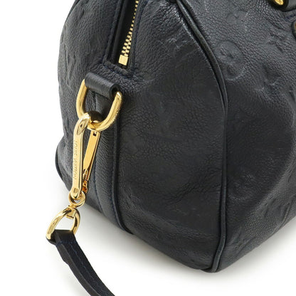 Louis Vuitton Monogram Empreinte Speedy Bandouliere 25 Handbag/Shoulder Bag Infini Navy M40762