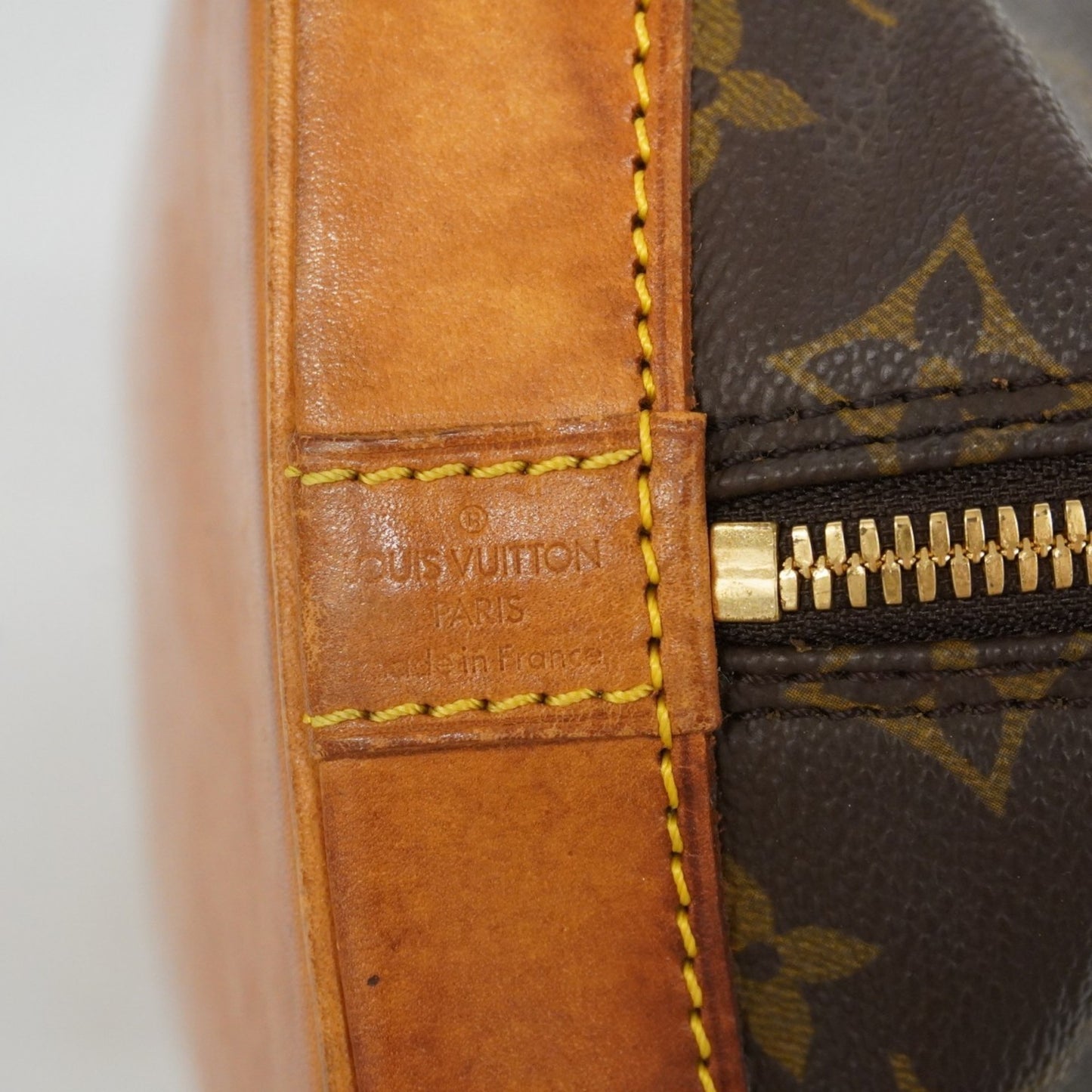 Louis Vuitton Monogram Alma Handbag M51130 Brown