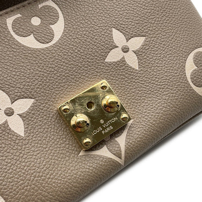 Louis Vuitton Monogram Empreinte Pochette Metis Ew M23081 2-Way Handbag