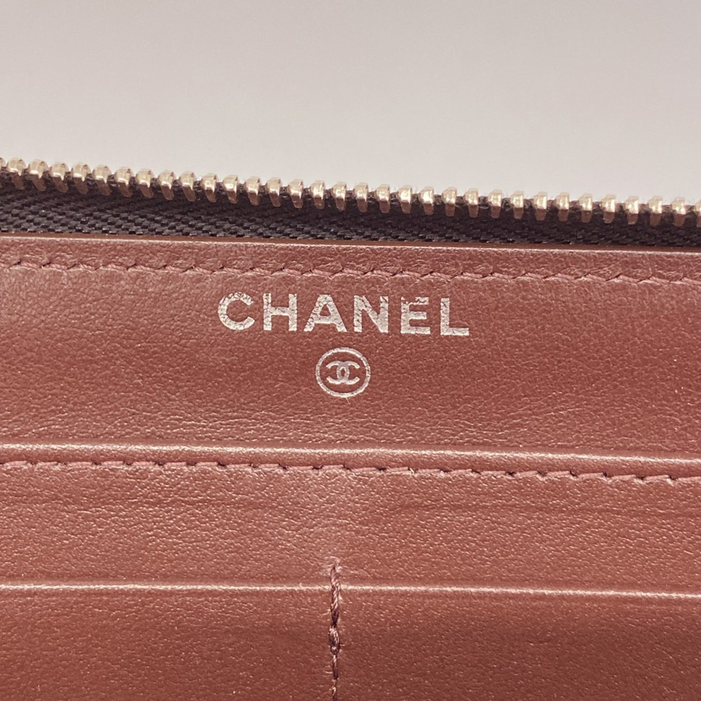 Chanel Matelasse Caviar Leather Long Wallet