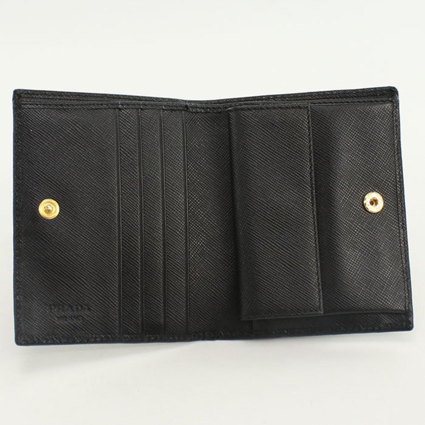Prada Prada Bifold Wallet 1Mv204 Qwa F0002 Saffiano Leather
