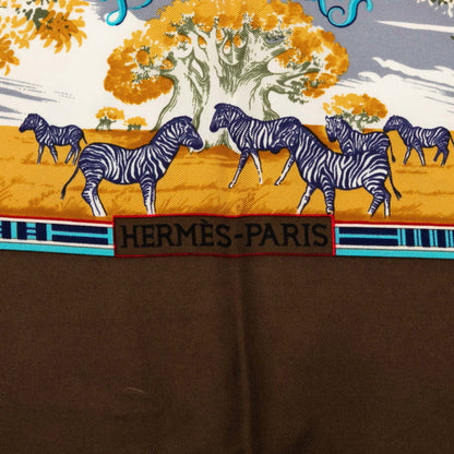 Herms Carr 90 Tropic Scarf