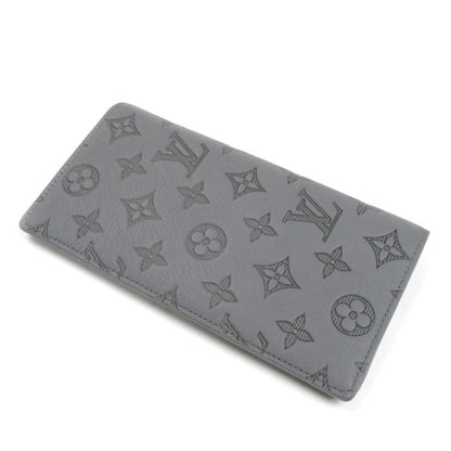 Louis Vuitton Louis Vuitton Portefeuille Brazza Long Wallet Monogram Shadow Gray M81335
