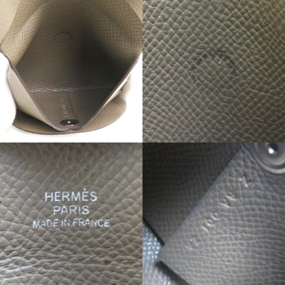 Hermes Herms Bastia Epsom Leather Wallet/Coin Case