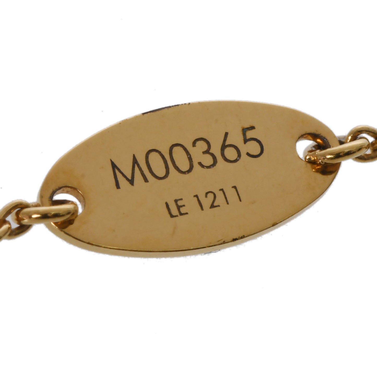 Louis Vuitton Louis Vuitton Collier Louisette Gold M00365 Women'S Gp Necklace