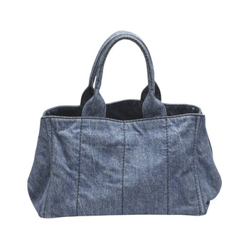 Prada Tote Bag Canapa Denim 1Bg439 Blue
