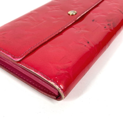 Louis Vuitton M93633 Monogram Vernis Portefeuille Sarah Long Wallet