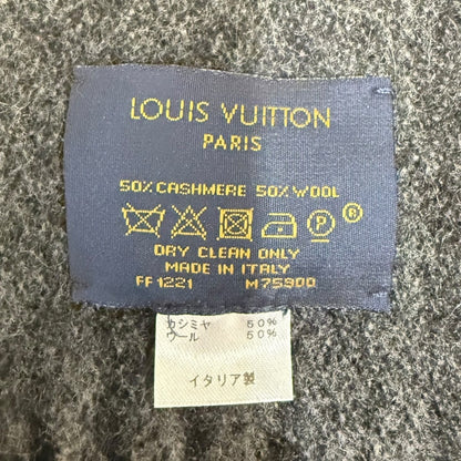 Louis Vuitton Louis Vuitton Echarpe Monogram Gradient Scarf/Shawl M75900 Charcoal Gray X
