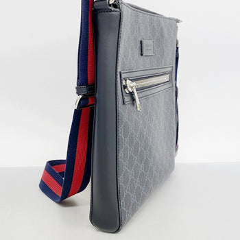 Gucci Gg Supreme Shoulder Bag 474137 Black