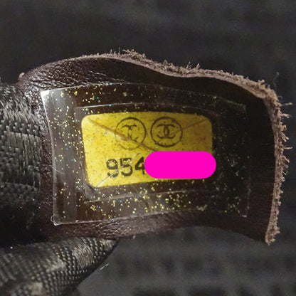 Chanel Chocobar Women'S Handbag/Shoulder Bag In Brown Caviar Leather With Silver Hardware