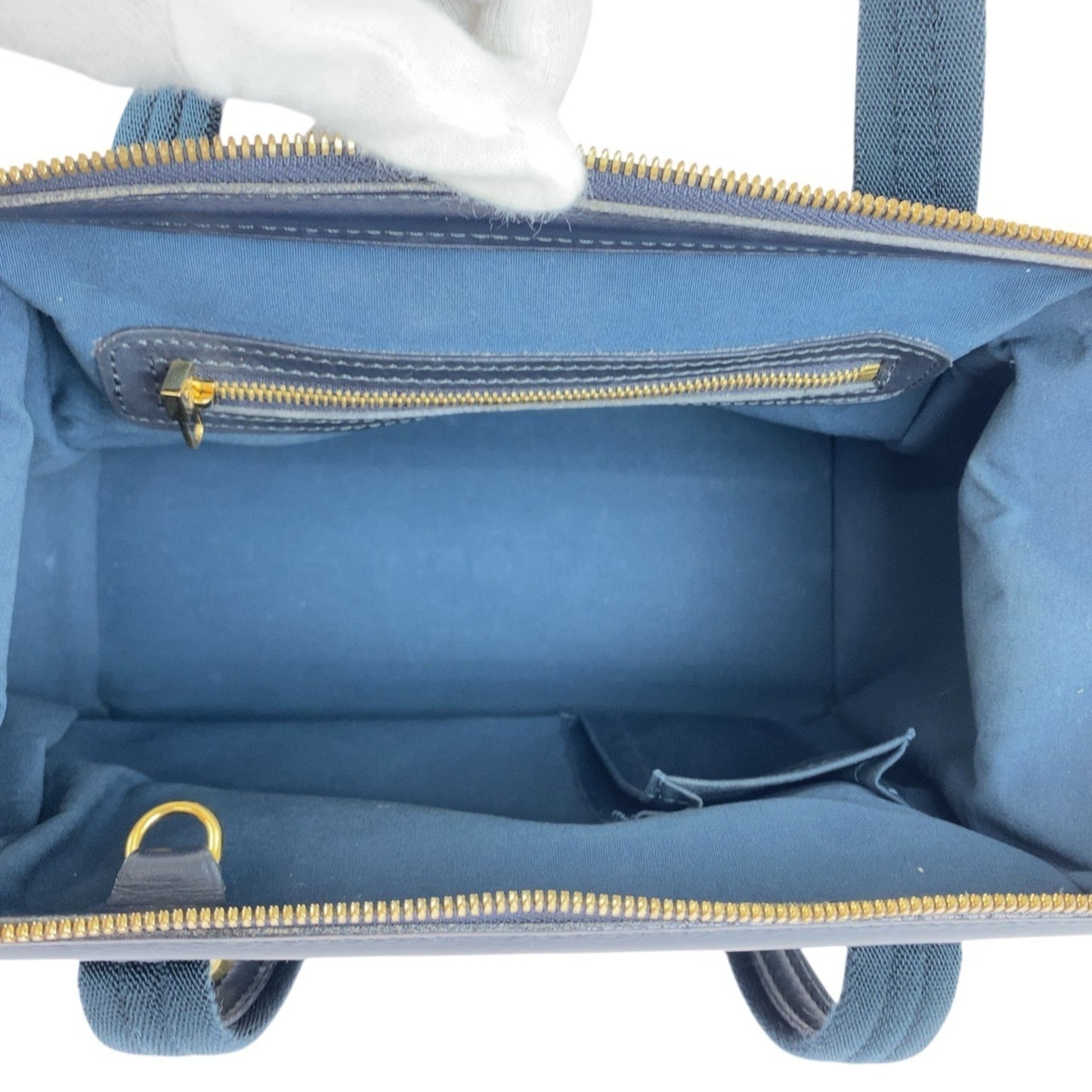 Louis Vuitton Louis Vuitton Monogram Mini Josephine Pn Navy Canvas Leather