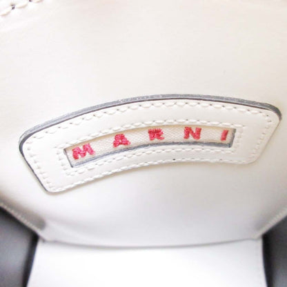 Marni Dot Museo Mini Dot Museo Shoulder Bag Tote Black White Yellow