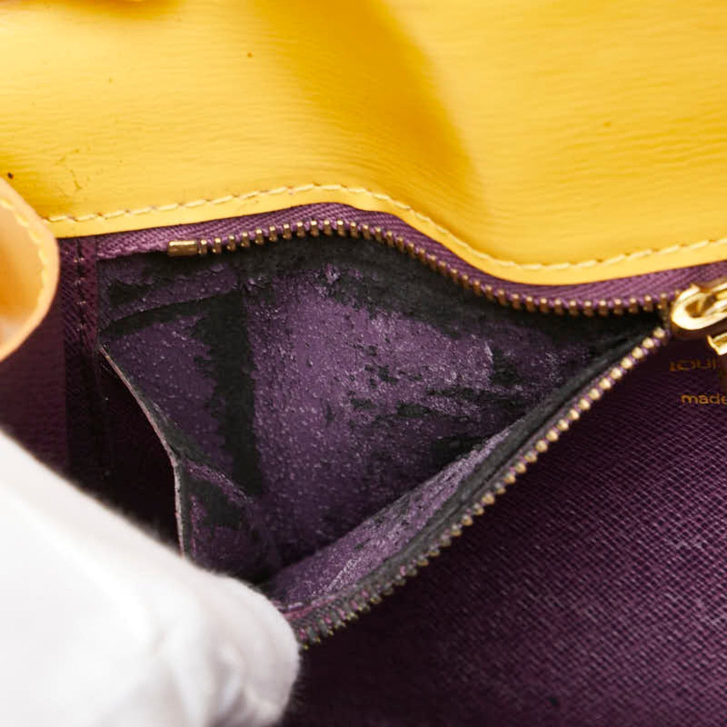 Louis Vuitton Epi Arches Crossbody Shoulder Bag M52579 Tassili Yellow Leather