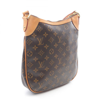 Louis Vuitton Odeon Pm Shoulder Bag In Coated Canvas And Leather With Monogram Design