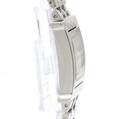 Hermes H Watch Diamond Mop Dial Steel Quartz Watch Hh1.210 Polished