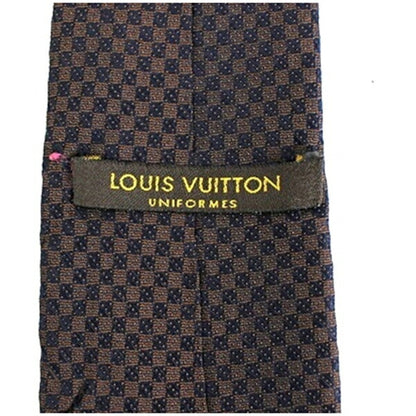 Louis Vuitton Damier Silk Tie (Not