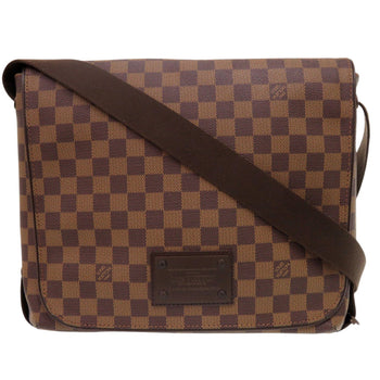 Canvas Louis Vuitton Shoulder Bag Damier