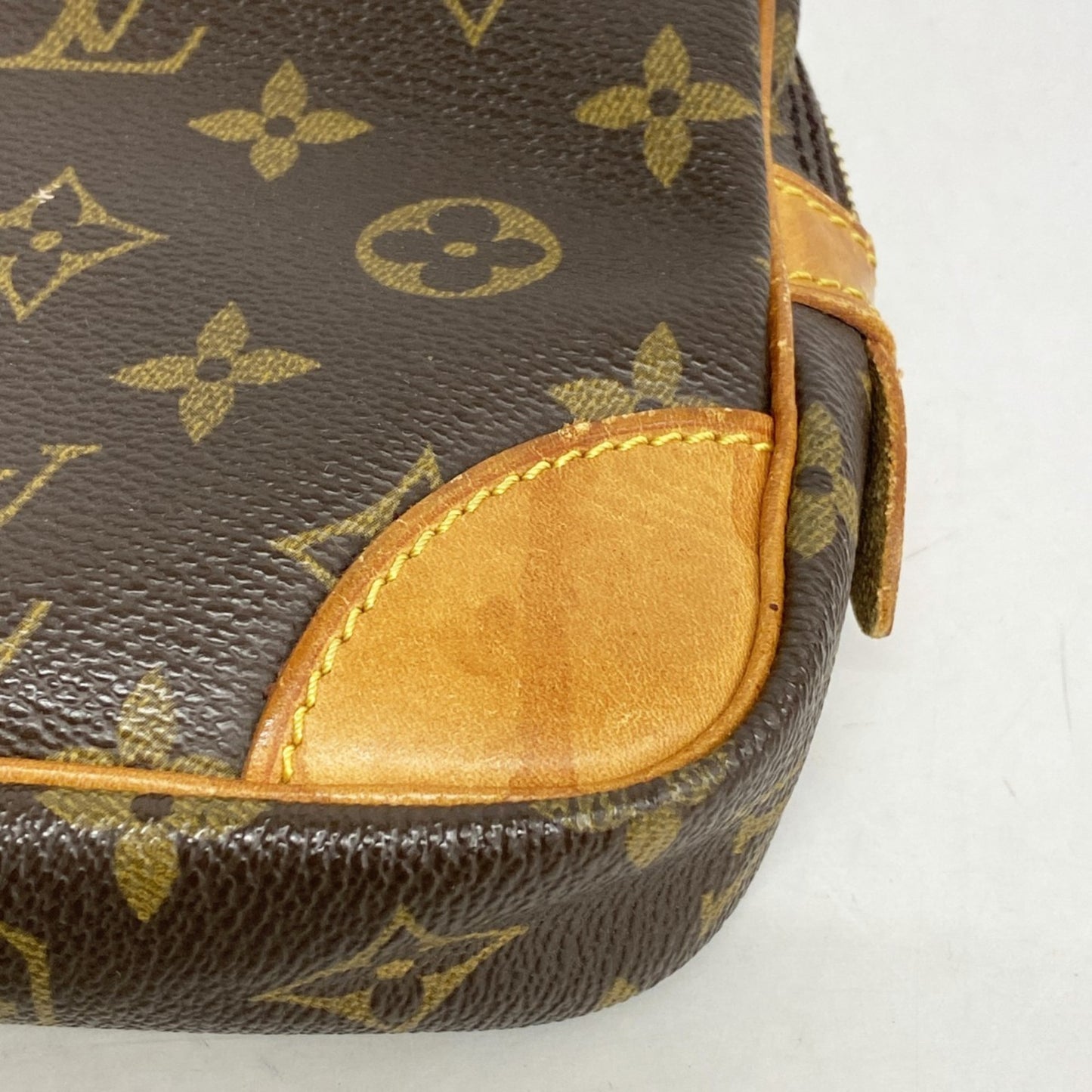 Louis Vuitton Monogram Marly Dragonne Pm Clutch Bag M51827 Brown