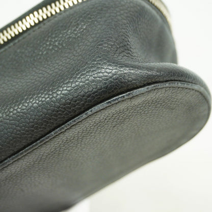 Chanel Pouch Caviar Skin Black
