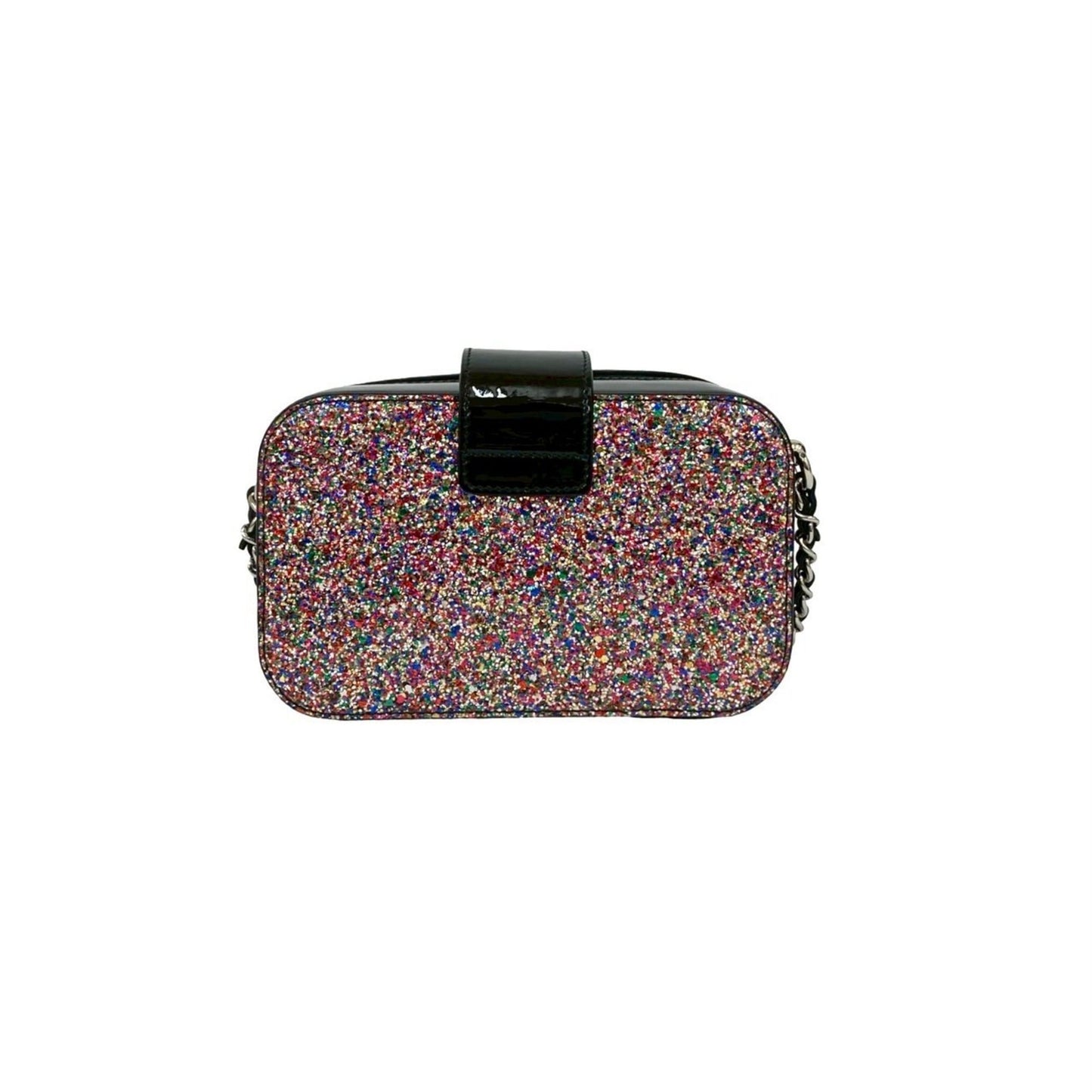 Unused Chanel Coco Patent Leather Enamel Lam Chain Mini Shoulder Bag