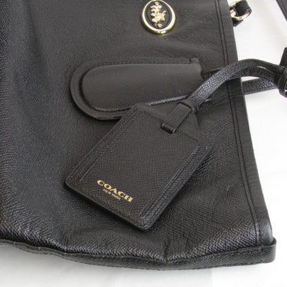 Coach 33577 Tote Bag Leather Black