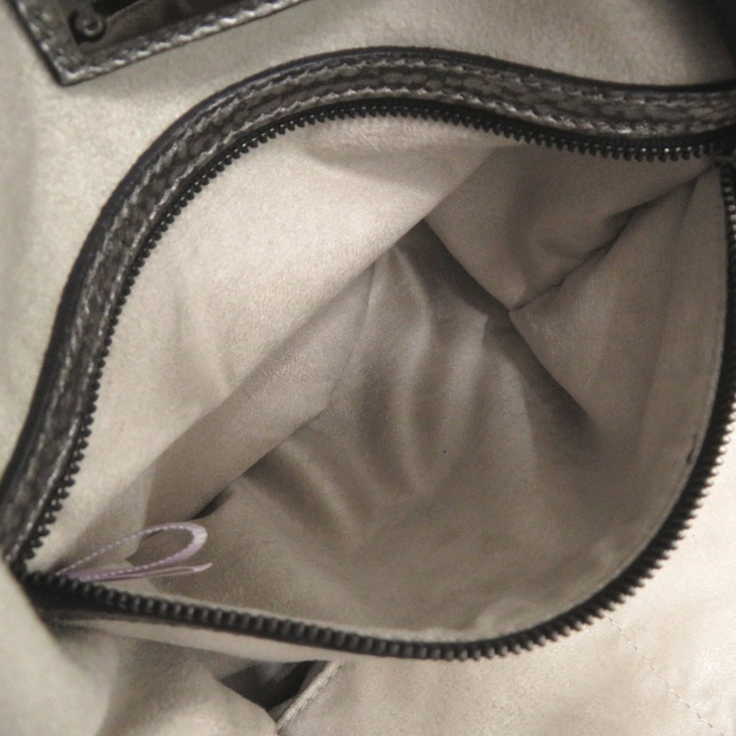 Jimmy Choo Leather Silver Shoulder Bag 0639 Jimmy Choo