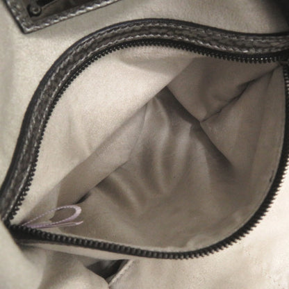 Jimmy Choo Leather Silver Shoulder Bag 0639 Jimmy Choo