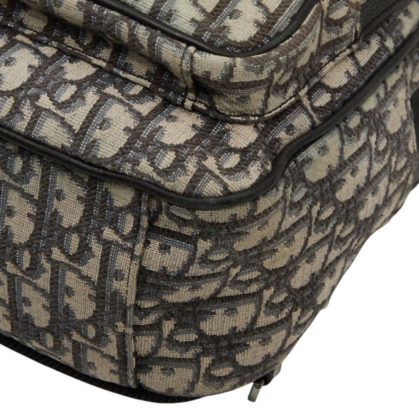 Christian Dior Dior Oblique Trotter Crossbody Shoulder Bag In Beige