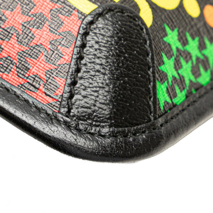 Gucci Gg Psychedelic Waist Bag/Body Bag 598113 Black/Multicolor Leather